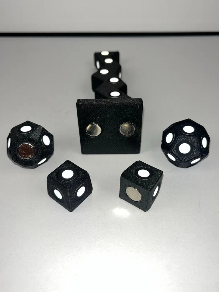 Magnetic Reflective Markers for 3D Scanning – Photogrammetry Dots with Optional - Image 3 of 3