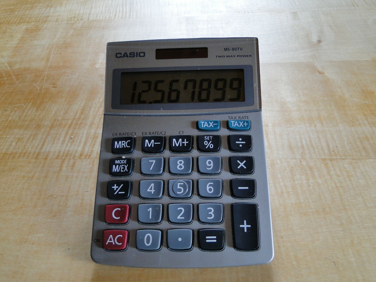 Casio MS80TV two way power ,silberfarben eBay