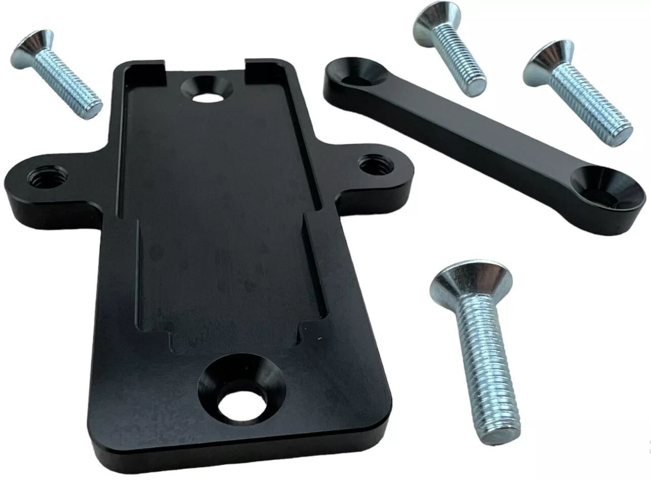 Billet Aluminum E85 Sensor Bracket Flex Fuel Mount fits GM 13577429 AEM 30-2200