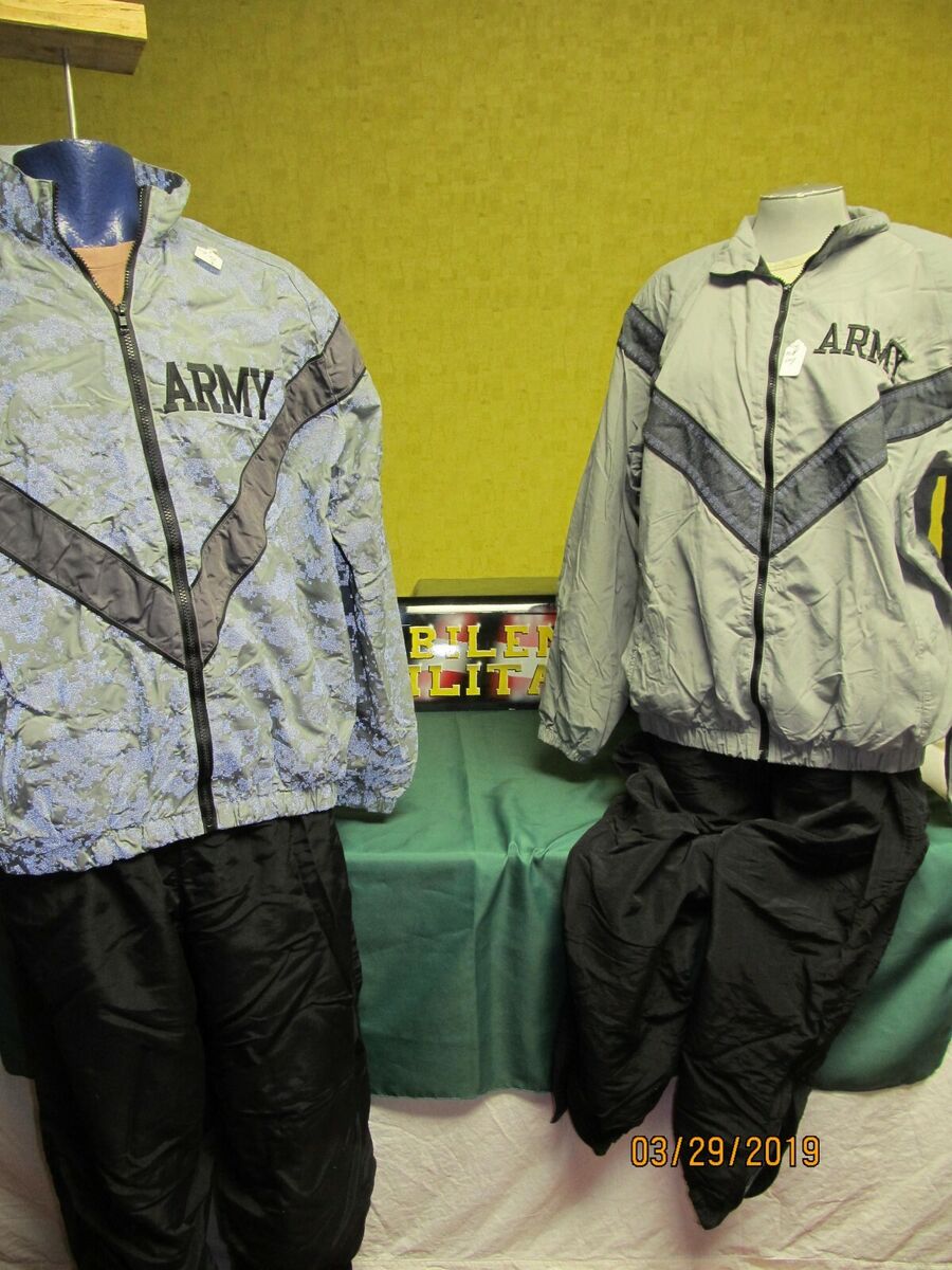 Army Military Physical Training PT Uniform Sweat Jacket OR Army Military Physical Training PT Uniform Sweat Jacket OR