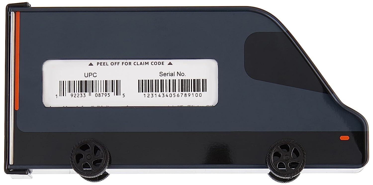 THREE (3) Limited Edition Amazon Prime Van Truck Metal Gift Card