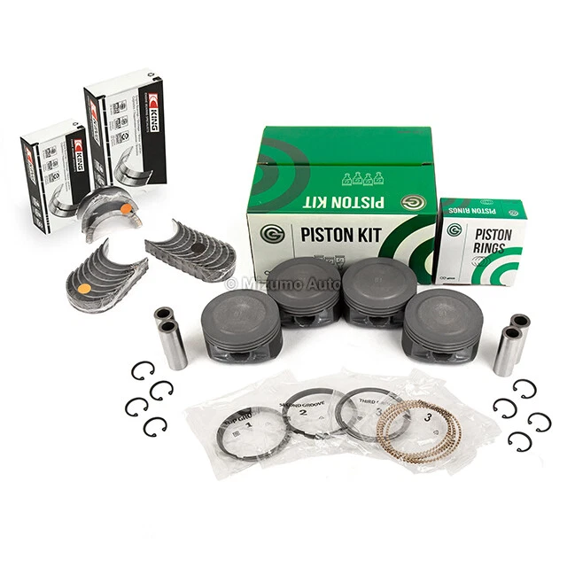 Pistons Main Rod Bearings Fit 04-06 GMC Canyon Isuzu Chevrolet Corolado 2.8L - Image 2 of 4