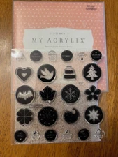 Close to My Heart (CTMH)  D1457 JUBILATION Acrylix Stamp Set 