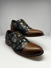 Ferro Aldo Berkley Mens Floral Cap toe Lace U...