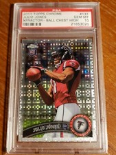2011 Topps Chrome Julio Jones Xfractor #131 Rookie RC PSA 10 GEM MT 