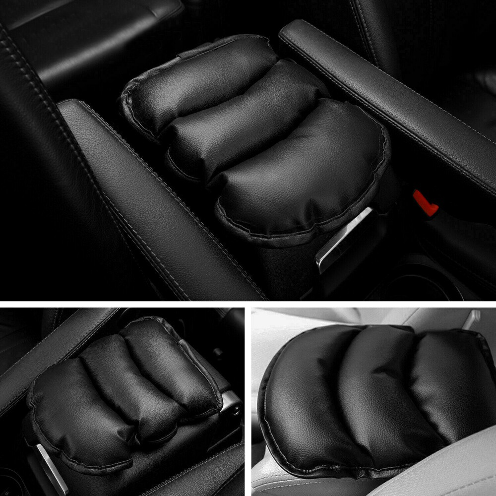 Universal PU Leather Car Arm Rest Cover Mat Car Armrest Center Console Cushion