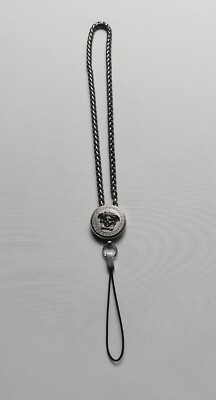 Versace Medusa Silber Handyarmband / Charm / Kette