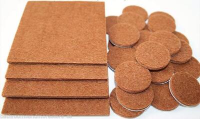 Filz selbstklebende Pads schützen Holz Vinyl Laminat Böden Mix Pack 8q & 48R