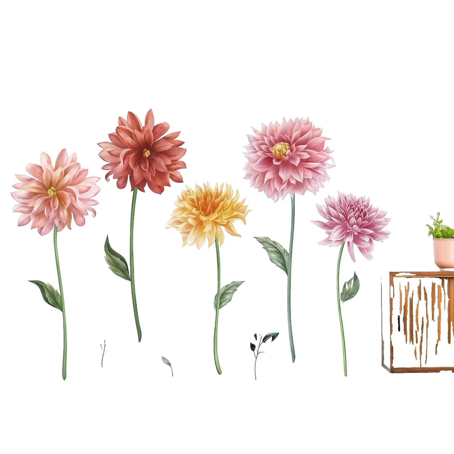 Multicolor Décor Decals, Stickers & Vinyl Art