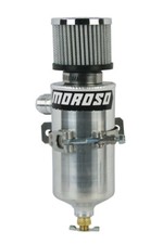 Moroso Breather Tankcatch Can -12an Male Fitting - Aluminum 85465