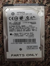 Hitachi Travelstar 7K500 HTS725050A9A362 500GB Internal 7200RPM 2.5" (0HFDX0)...