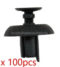 100pcs Sight Shield Cowl Grille Retainer Fastener Clips for Lexus Scion Toyota