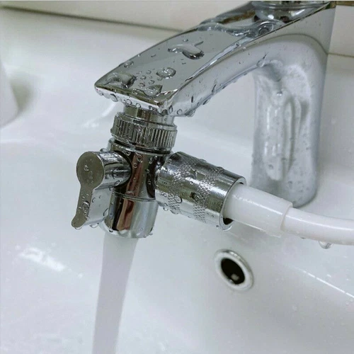 Waschbecken Für Wasserhahn Wasserspar Bad Sprinkler Duschkopf Dusche Handbrause - Bild 4 von 11
