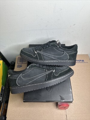 Size 7.5 - Jordan 1 Retro Low OG SP Travis Scott Black