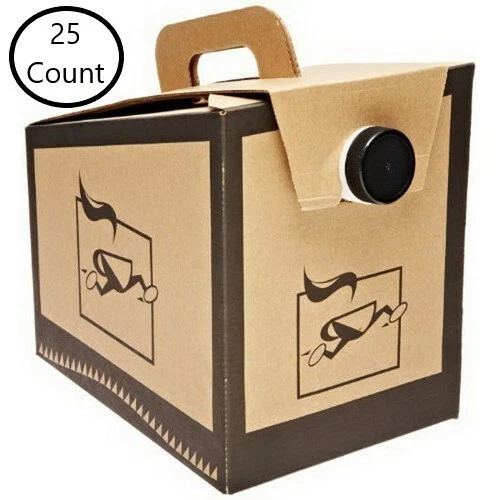 LBP Beverage On The Move Take Out Coffee Container Kraft, 96 oz. | 25/Case