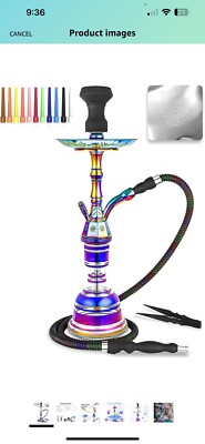 Hookah Set 23'' Shisha Hookah Complete Set 