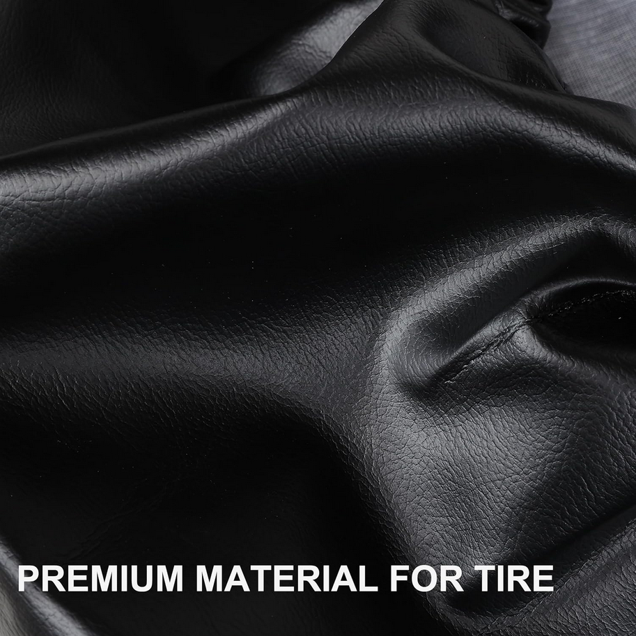 Spare Tire Cover for RV Trailer,Waterproof Leather Wheel Cover with