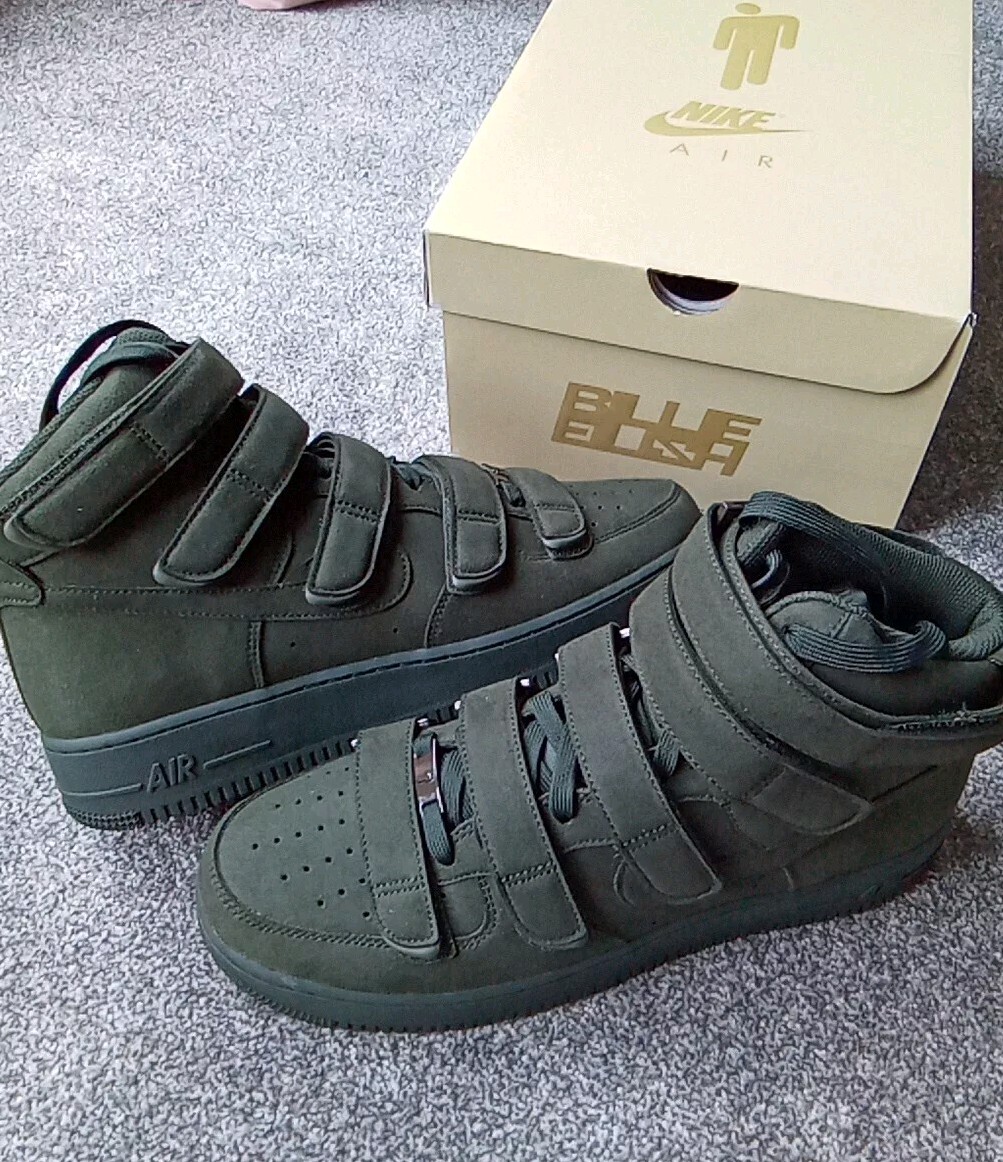 New NIKE X BILLIE EILISH AIR FORCE 1 HIGH SIZE UK 10 BRAND NEW