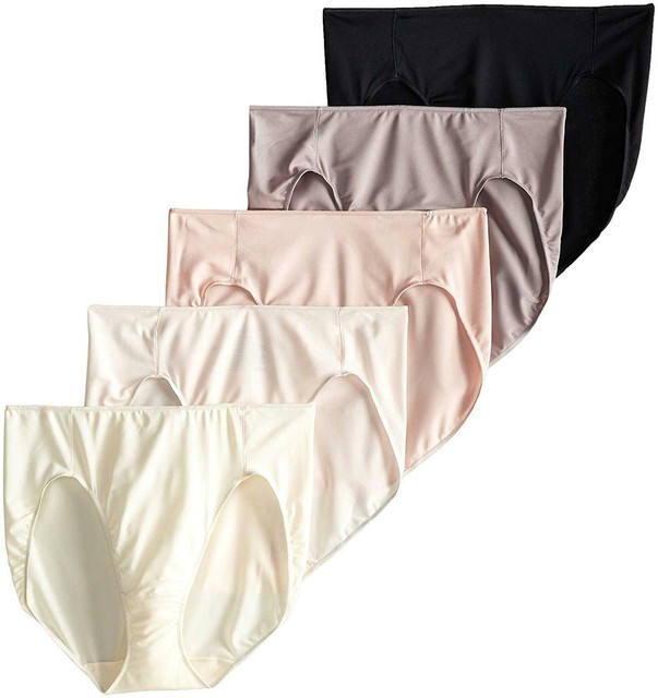 hanes microfiber hi cut briefs