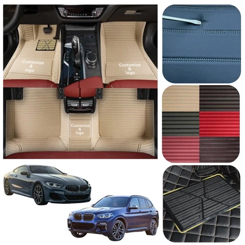 For BMW All Models Car Floor Mats Custom Auto Cargo Liner Carpet Waterproof Mats - Picture 19 of 34