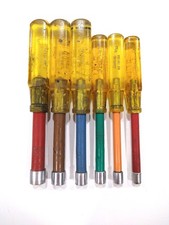Snap-on Sae Yellow Acetate Handle Insulated Nut Driver Set Nd1070k