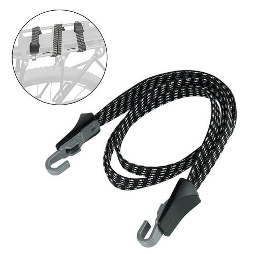 Practical Bungee Belt Double Plastic Hooks Jacquard Rope Quick To Operate - Picture 11 of 12