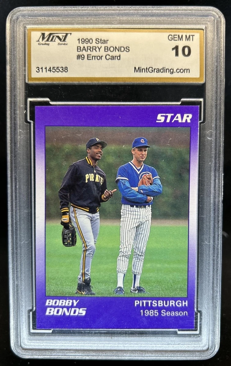 Las mejores ofertas en Barry Bonds temporada 1990 Tarjetas de
