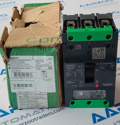 Schneider Electric LV426257 100A 3P Kompakt NSXM 160 B Leistungsschalter NIB