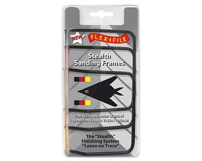 Flex-I-File Steath Schleifmittel Set mit 3 Rahmen / AA007