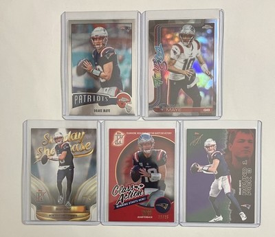 2025 Topps Signature Class Football Drake Maye Patriots Class Action /25 (Lot5)