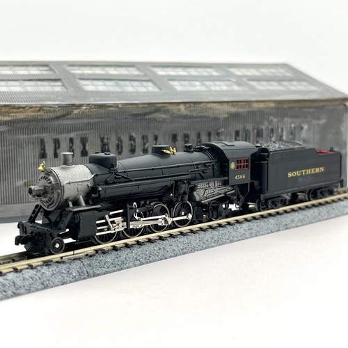 Locomotora de vapor Mikado modelo Power escala N Southern 2-8-2 4566 con sonido DCC | Condition: Used