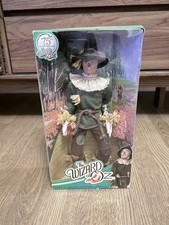 Vintage 75th Anniversary The Wizard of Oz SCARECROW 12" Doll Pink Label New '13