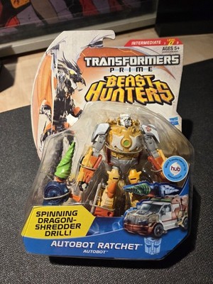 Transformers Prime Beast Hunters Deluxe Class Autobot Ratchet Figure New