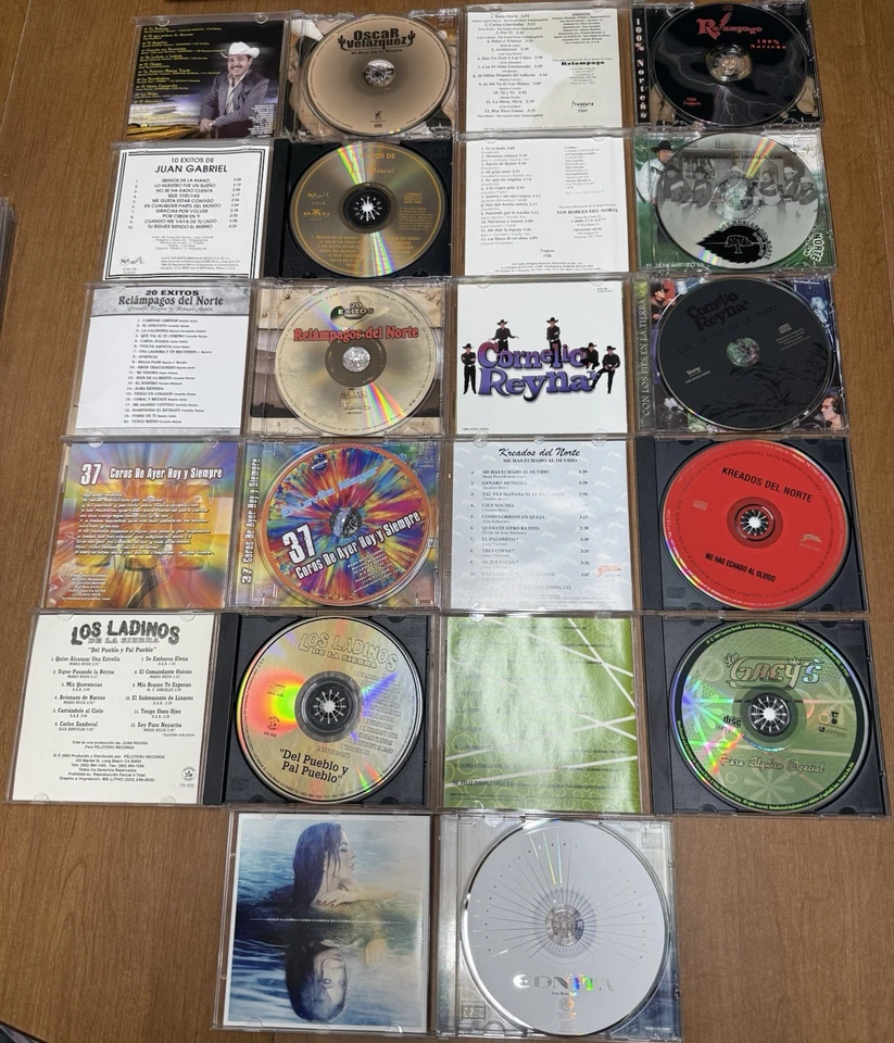 x26 Regional Mexicana Latin CD Lot Ramon Ayala Nõrteno Ranchera Mariachi Tejano - Image 4 of 4