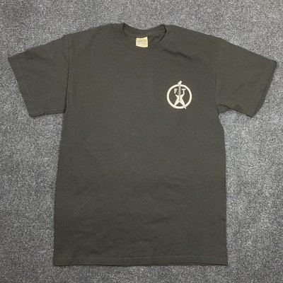 Fate Of 2 Morrow Shirt Mens Medium Black Band Graphic Tee T-Shirt Music