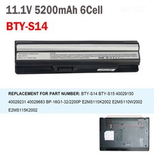 BTY-S14 Battery For MSI GE60 GE70 FR400 FX400 FX420 FR600 FX600 BTY-S15 5200mAh