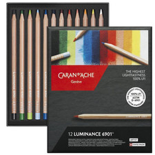 Caran DAche Caran Dache Of 12 Colours Luminan...