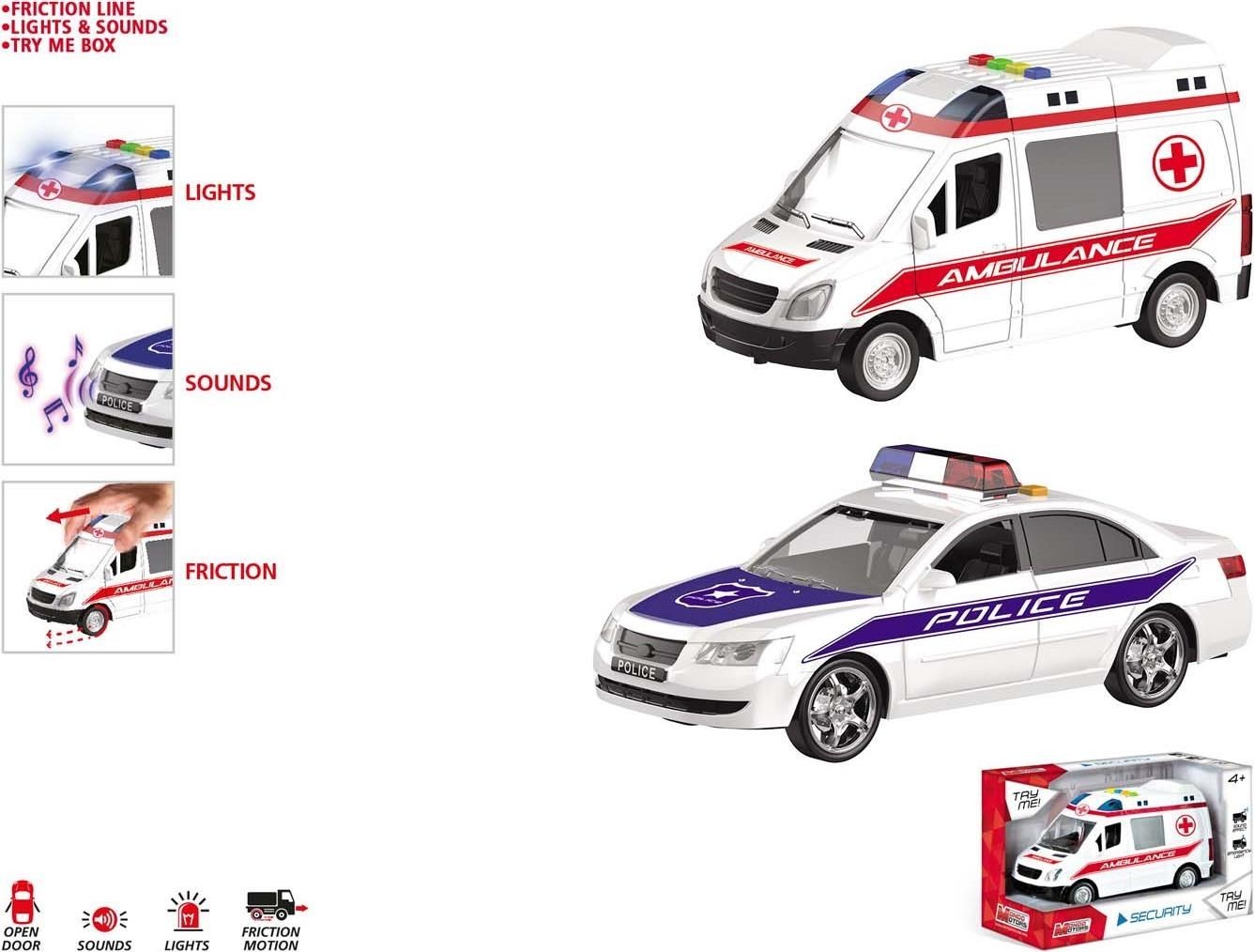 Gadget - Mondo Motors: Friction Vechiles 25 Cms - Mondo Motors