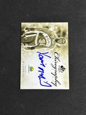 2008-09 SP Authentic Xavier McDaniel Chirography Auto Card #C-XM