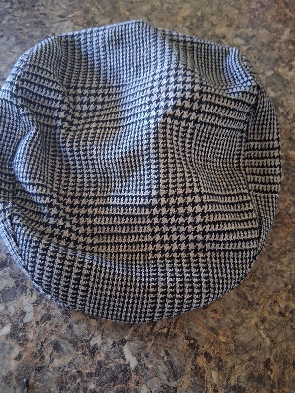 CAPAS Headwear NY Classic Newsboy Hat Wool Snap Bill USA Made 7-1/4 - 7-3/8