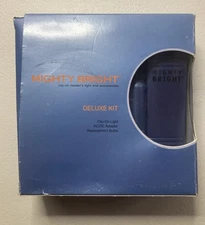 Mighty Bright Classic Reader’s Light Deluxe Kit - Sapphire Blue - NEW OPEN BOX