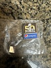 Rare Super Bowl 50 Pepsi Pin Silver Back NEW — photo 1
