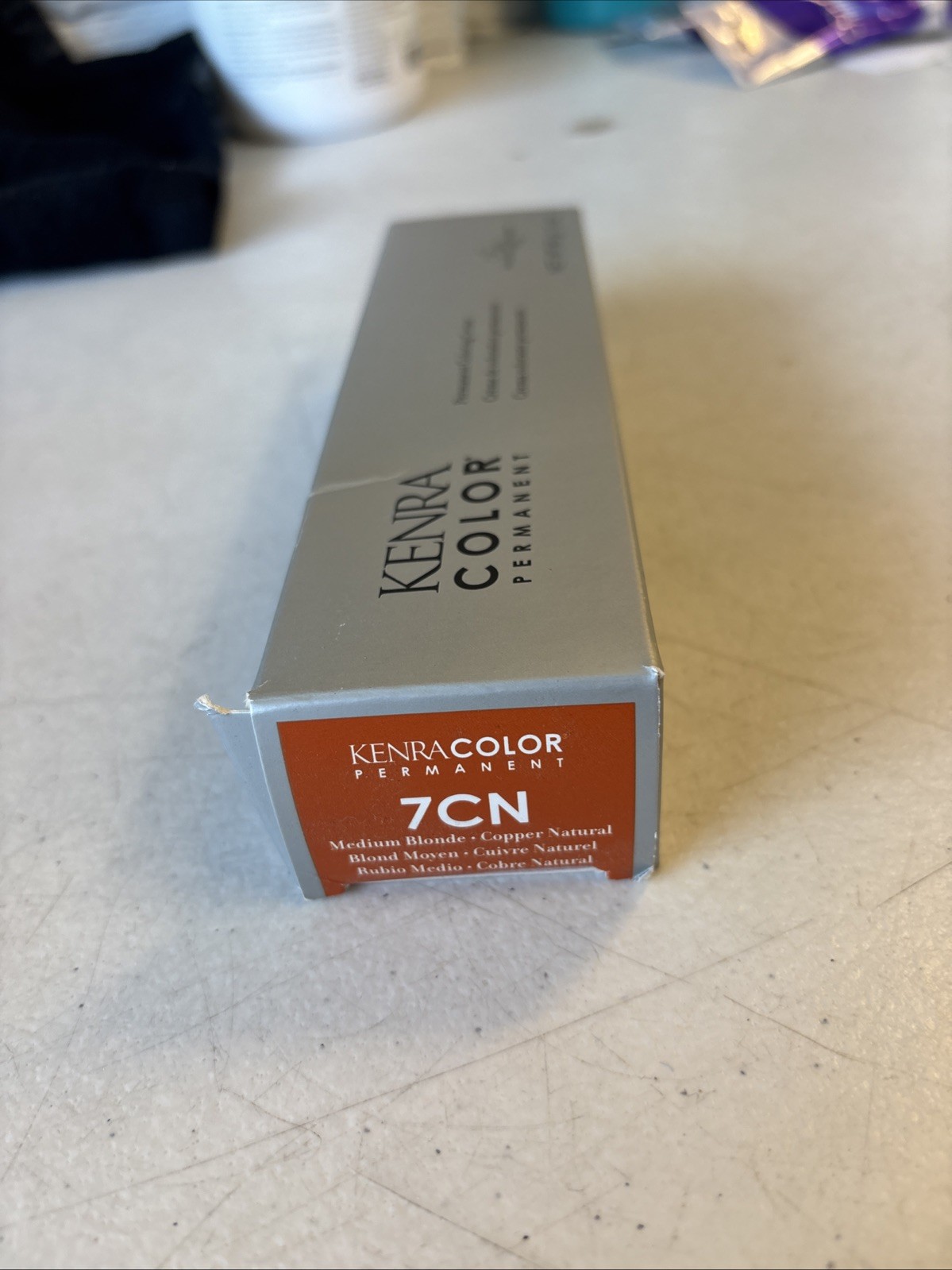 7cn Medium Blonde Copper Natural Hair Coloring Creme 3oz