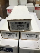X3 SHURE MX391/C Cardioid Boundary Microphone  Condenser 150 Ohms Adapter
