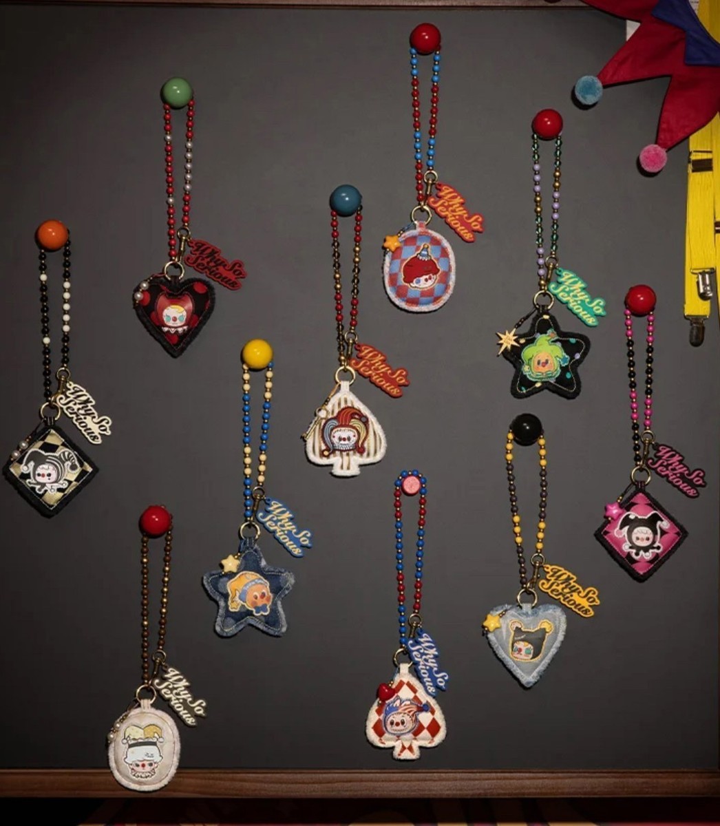 Genuine Why So Serious Series Pendant Chain lanyard Hanging Chain Blind Box