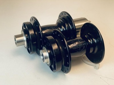 NOS White Industries MI6 Disc Road Hub Set 32h 142x100x12mm Shimano HG Titanium