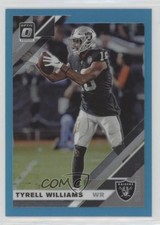 2019 Panini Donruss Optic Aqua Prizm 195/299 Tyrell Williams #76 00dw