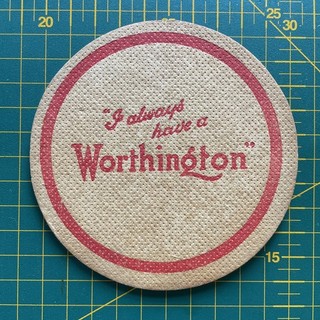 Worthington Beer Mat Car no 14 1951