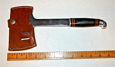 Rare vintage Queen Brand Camp Hatchet Axe Sta...