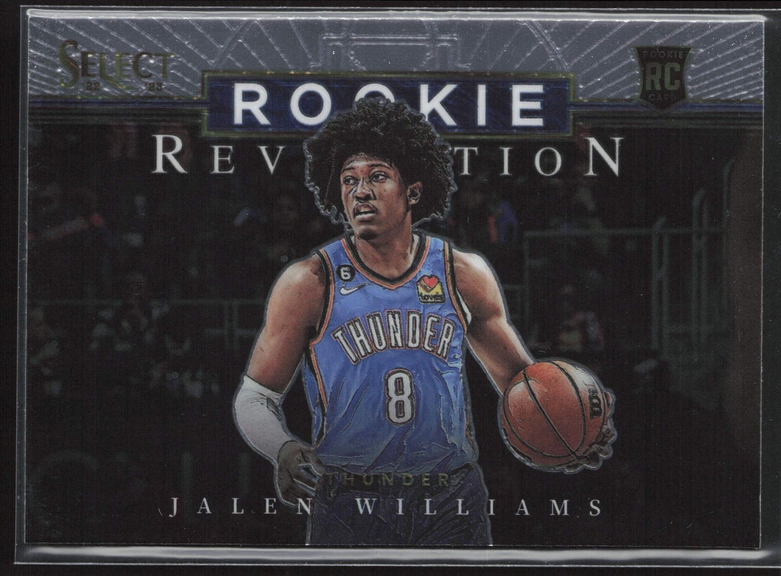 2022-23 Panini Select #29 Jalen Williams Rookie Revolution